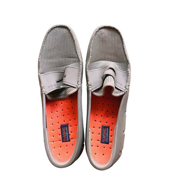 SWIMS Men's Washable Penny Loafers Slip Ons Boat Shoes Dockside 9 Coastal Preppy - Picture 2 of 7